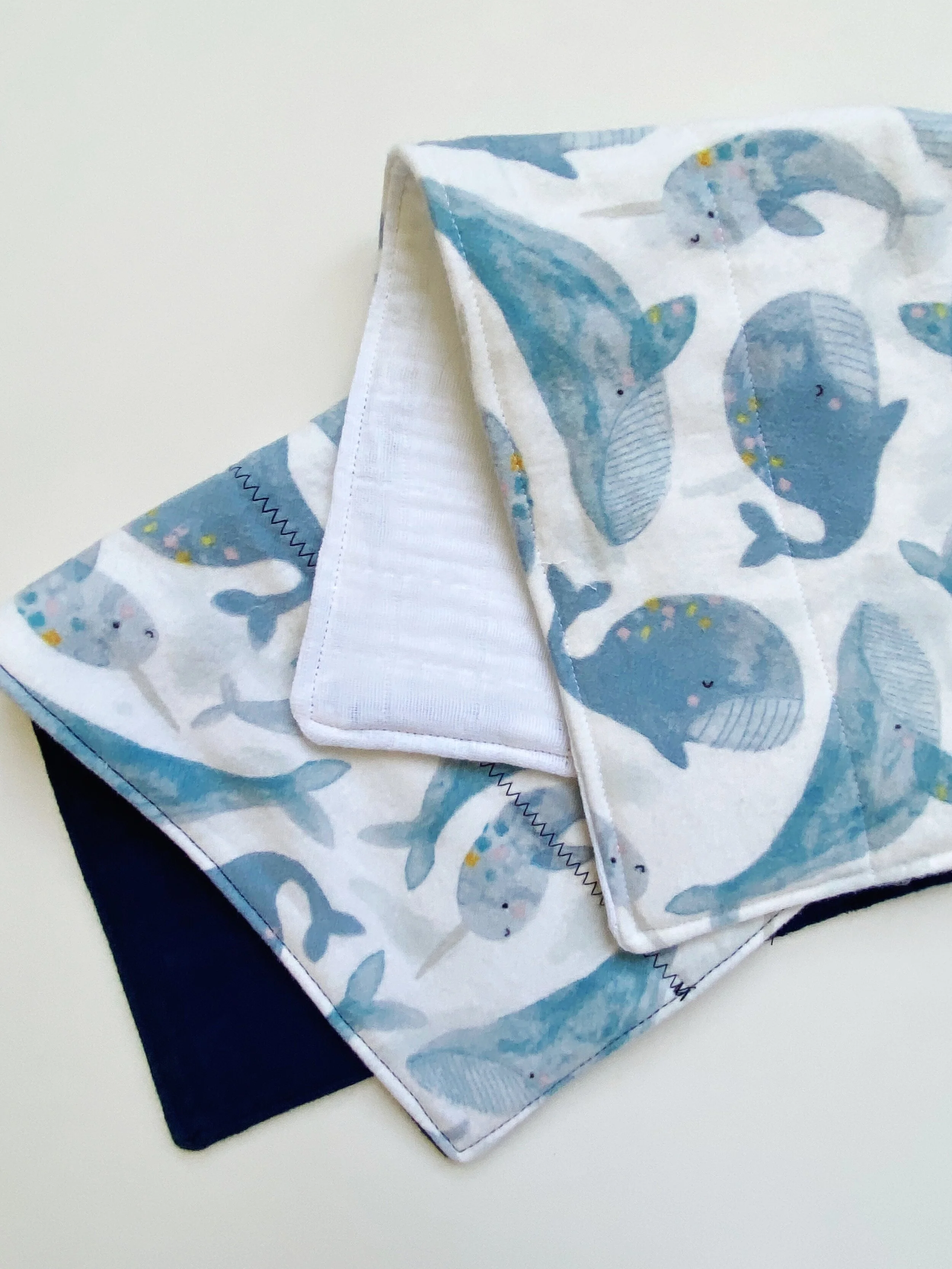 6-Pack Extra Large Muslin Baby Burp Cloths - 20x10 Inch Super Soft & Absorbent 100% Cotton Washcloths For Newborns
