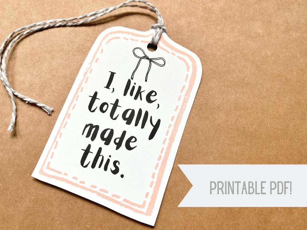 Printable Sewing Humor Christmas Gift Tags — Pin Cut Sew Studio