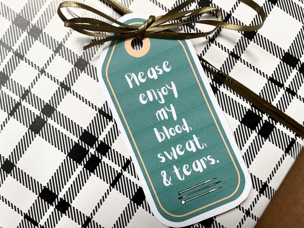 Funny Sewing Gift Tags Bundle