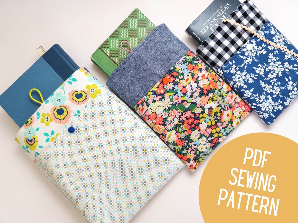 Tote bag set -Kanoko- (3 sizes) PDF + paper sewing pattern