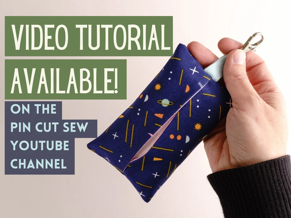 Make Pouch Diy Pencil Case No Zipper Seamingly Sane Boxy Pouch Pattern