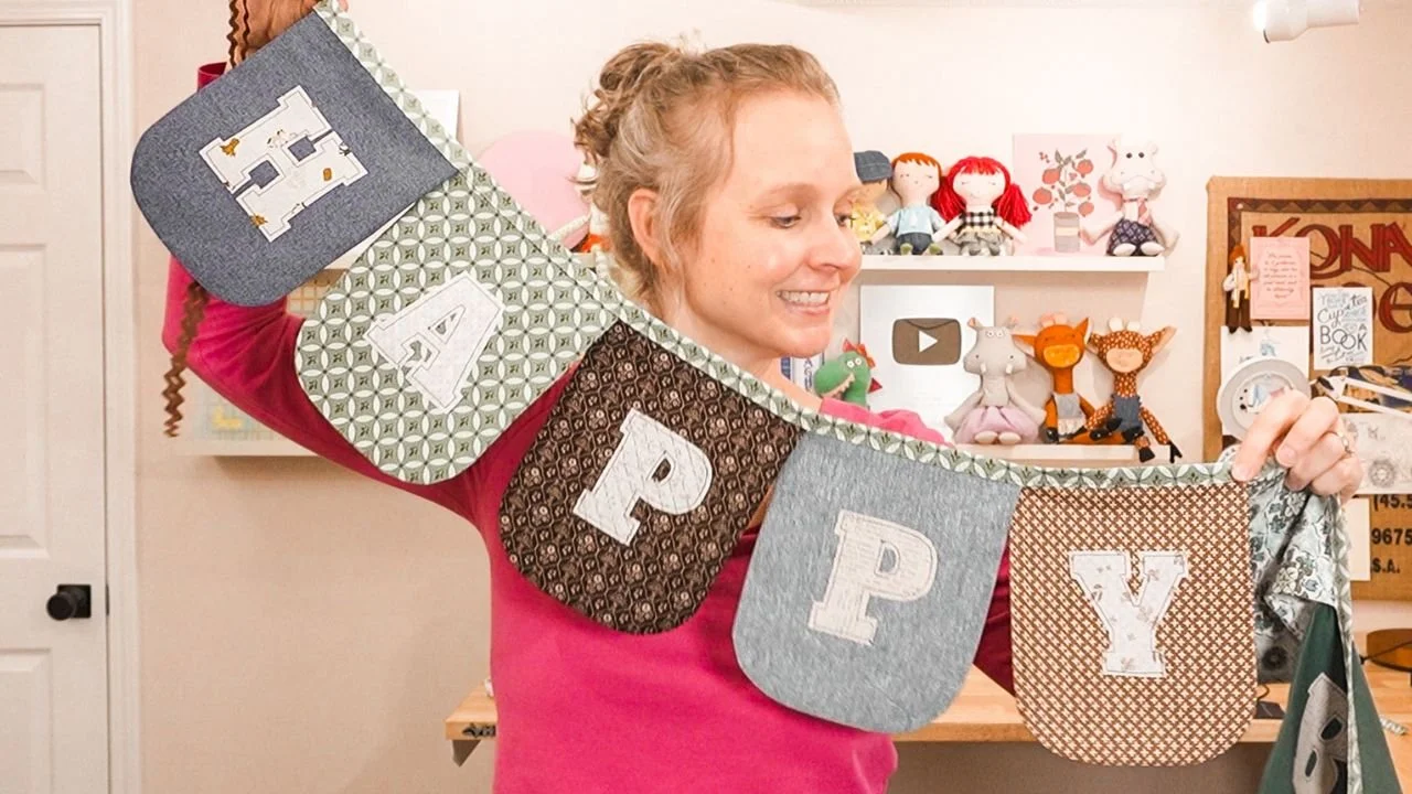 Sew a Happy Banner