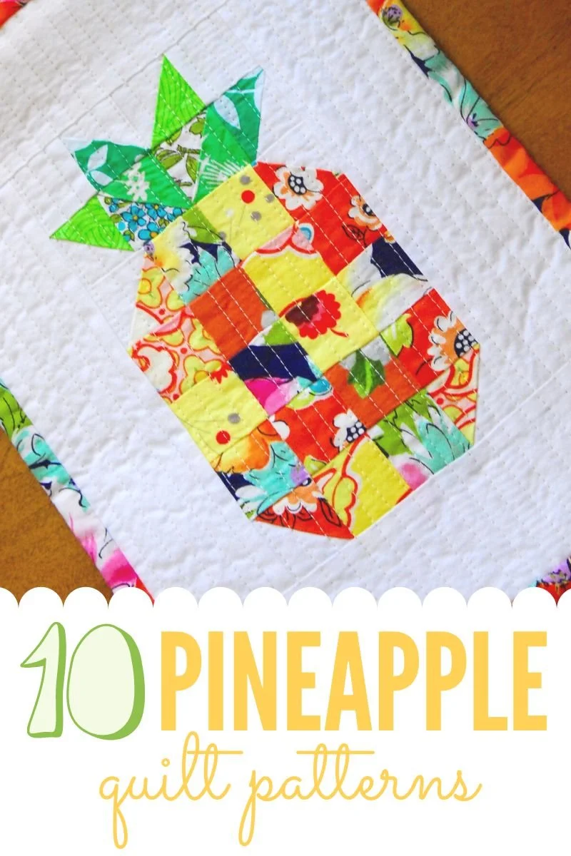 10 Pineapple Quilt and Quilt Blocks Patterns (and some are even FREE ...