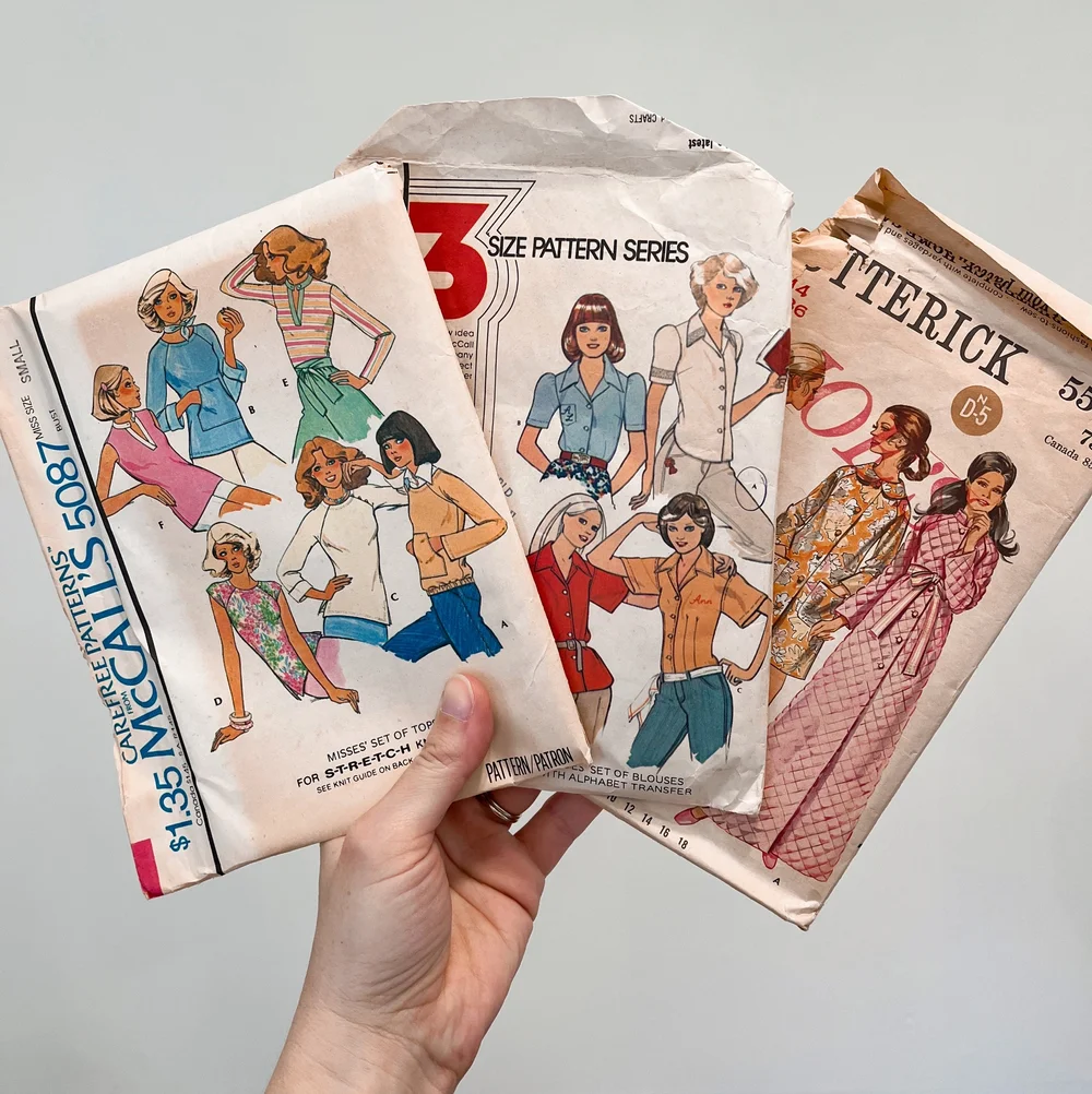 Tips for Buying and Using Vintage Sewing Patterns — Pin Cut Sew Studio