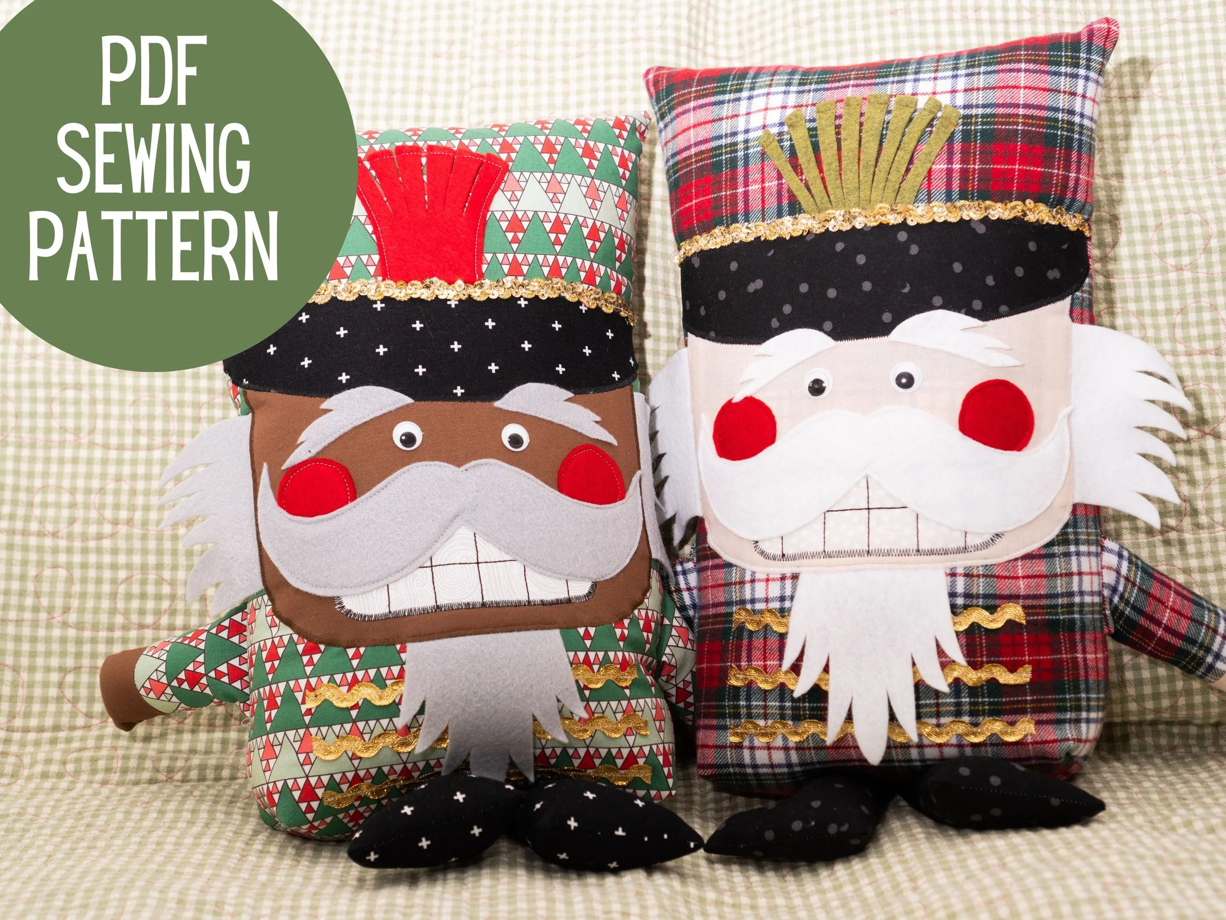 Libidex Patterns.pdf Nutcracker Pillow Pal || PDF Sewing Pattern — Pin Cut Sew Studio