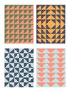 Half Square Triangle Tutorial (and lots of ways to arrange them). — Pin ...