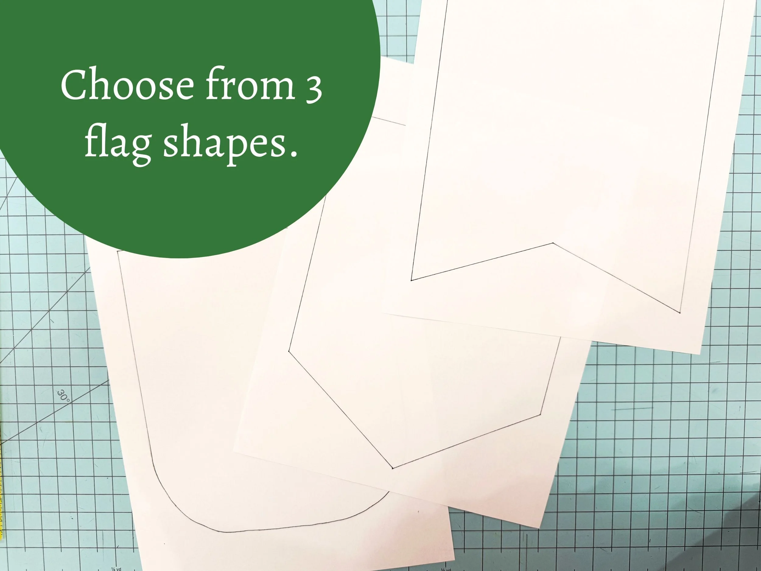 Banner Pattern Pdf Fabric Banner with Words || PDF Sewing Pattern — Pin Cut Sew Studio