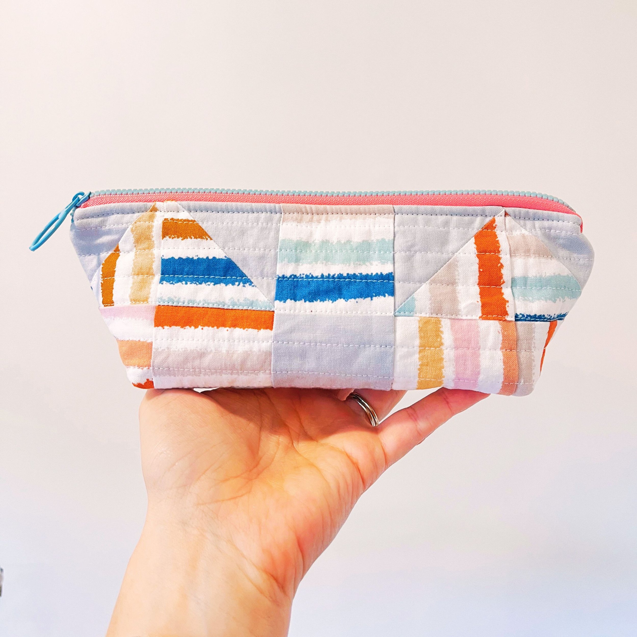 Quilted Pencil Pouch 