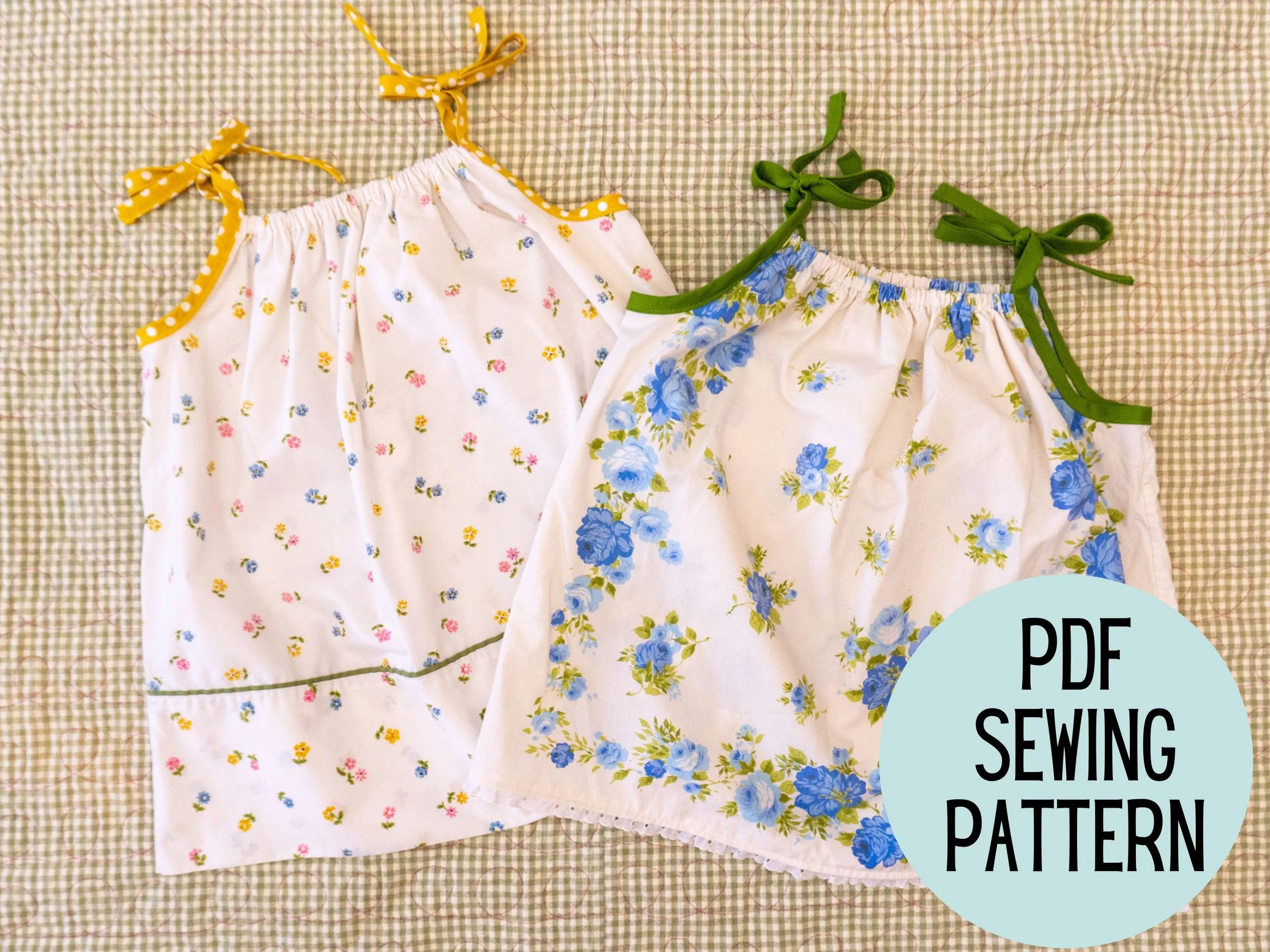 Pillowcase Dress || PDF Sewing Pattern