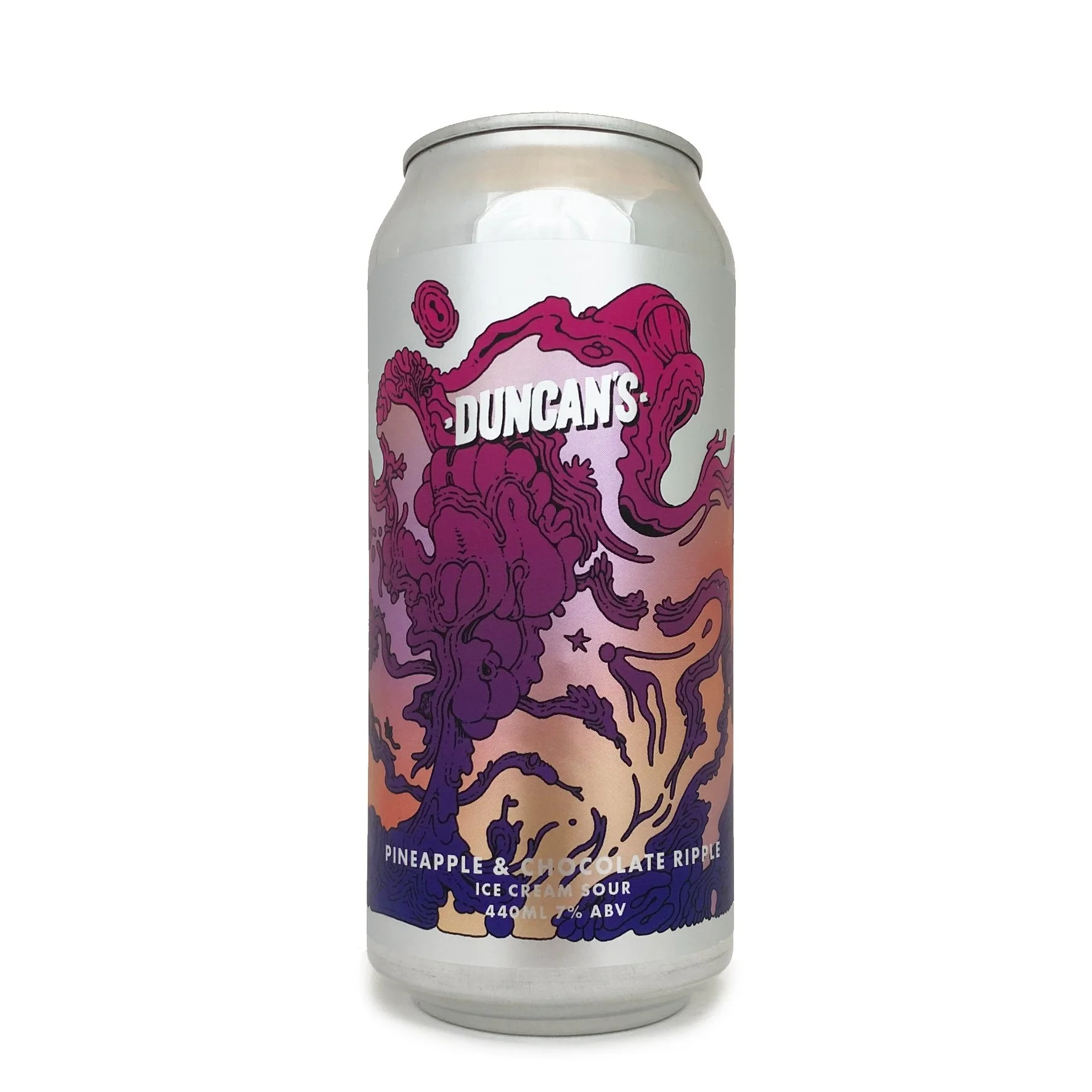 Pineapple & Chocolate Ripple*, Ice Cream Sour, Single 440ml