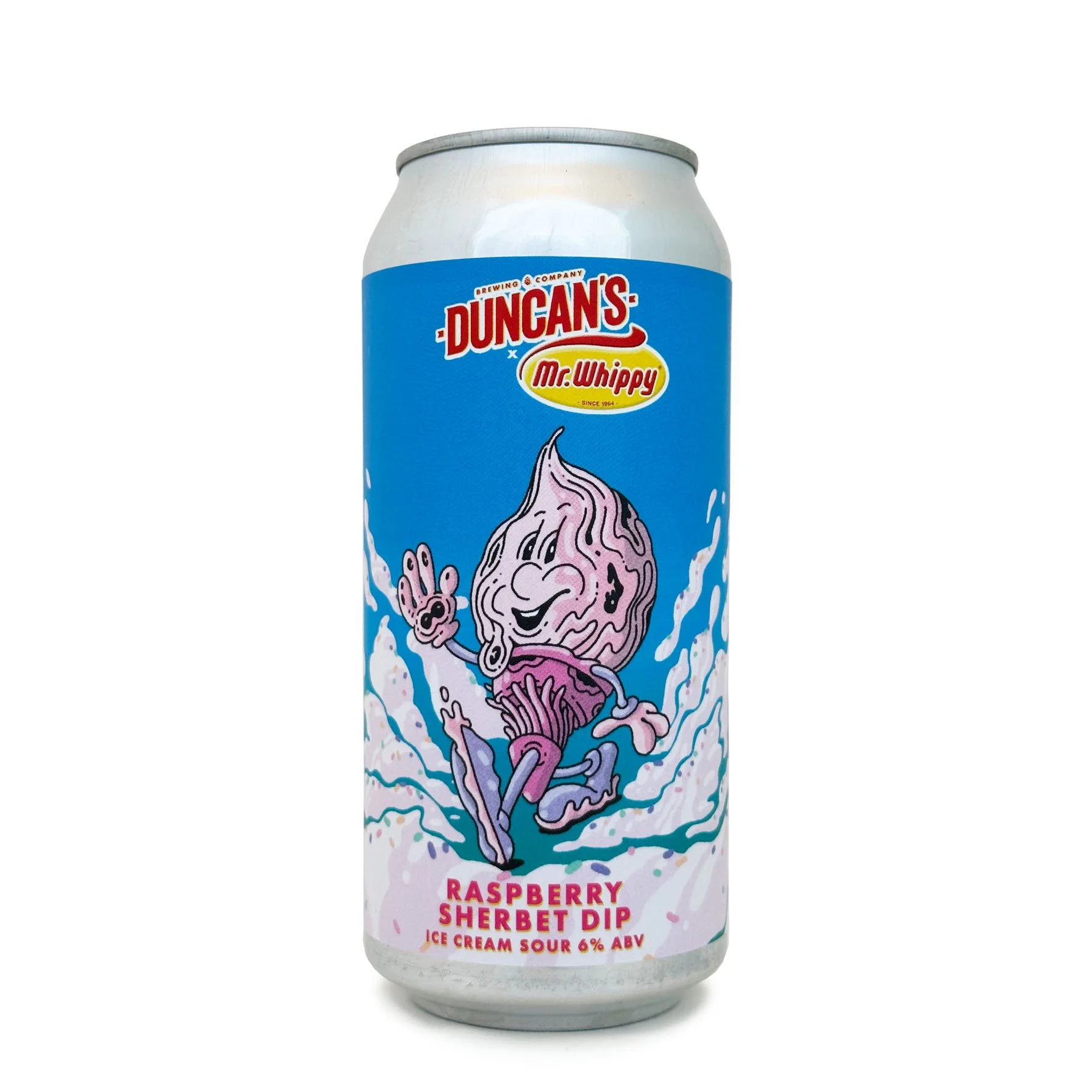 Raspberry Sherbet Dip*, Ice Cream Sour, Single 440ml