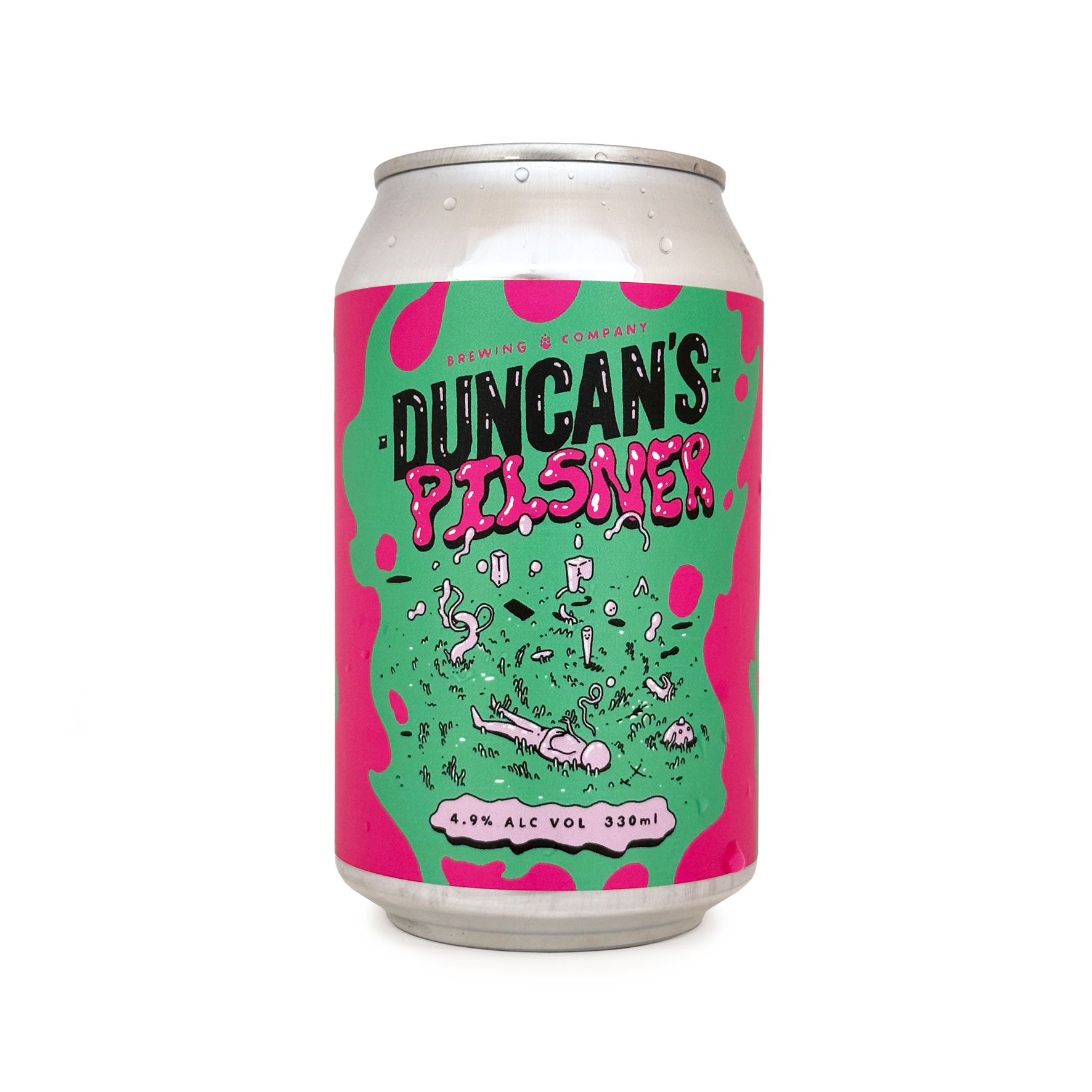 Duncan's Pilsner, Six Pack, 330ml