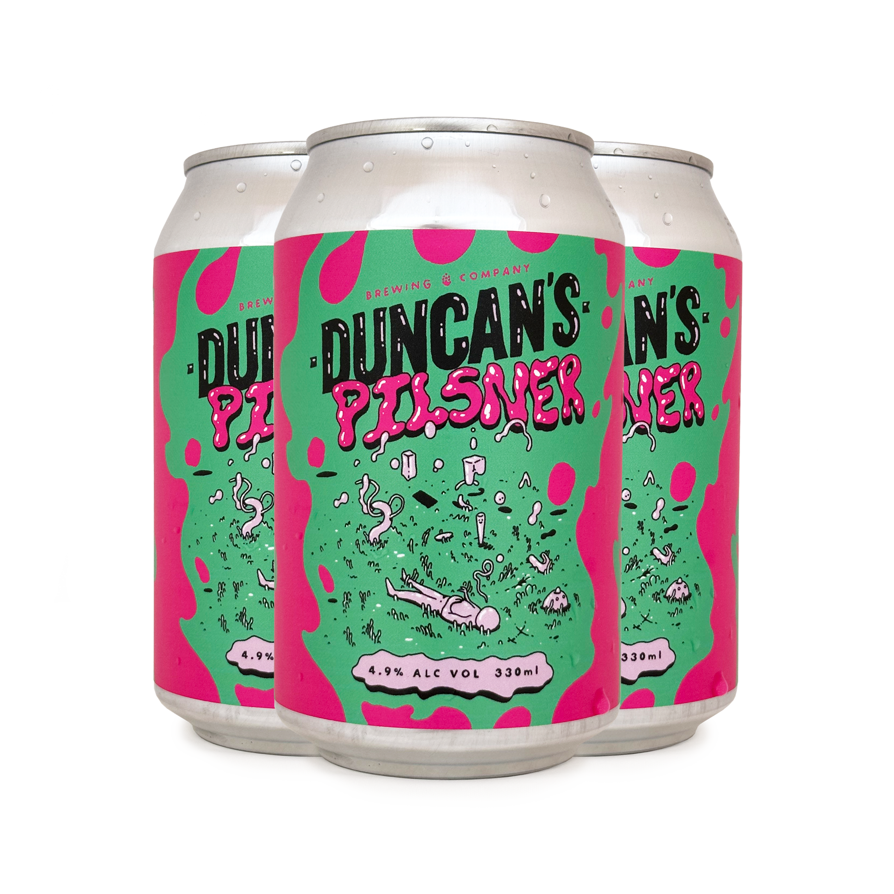 Duncan's Pilsner, 24 Pack, 330ml