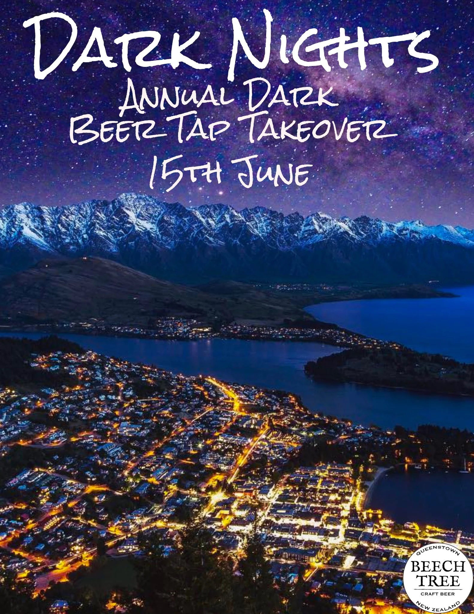 Dark Nights @ Beech Tree Queenstown