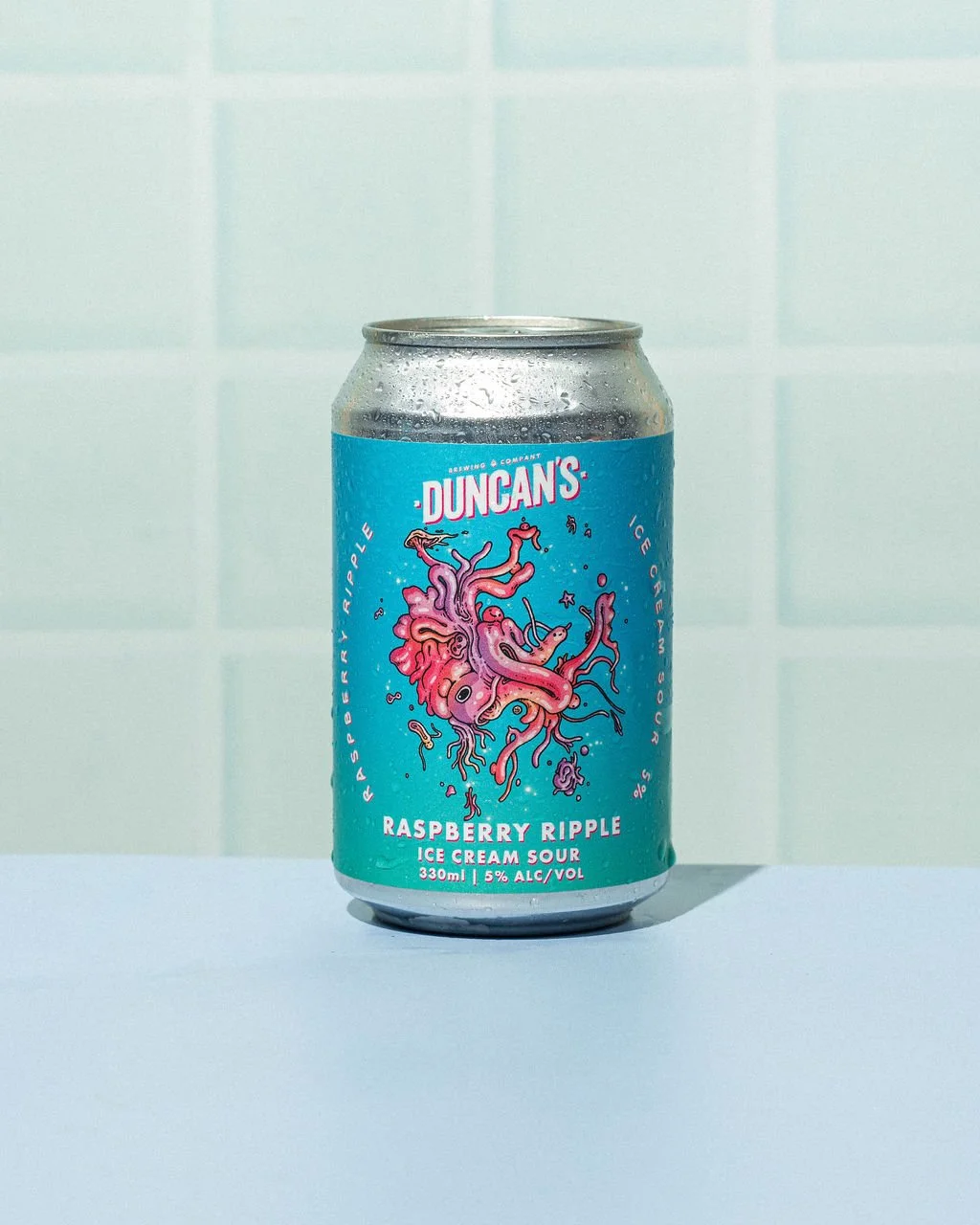 Raspberry Ripple, Ice Cream Sour, Single 330ml