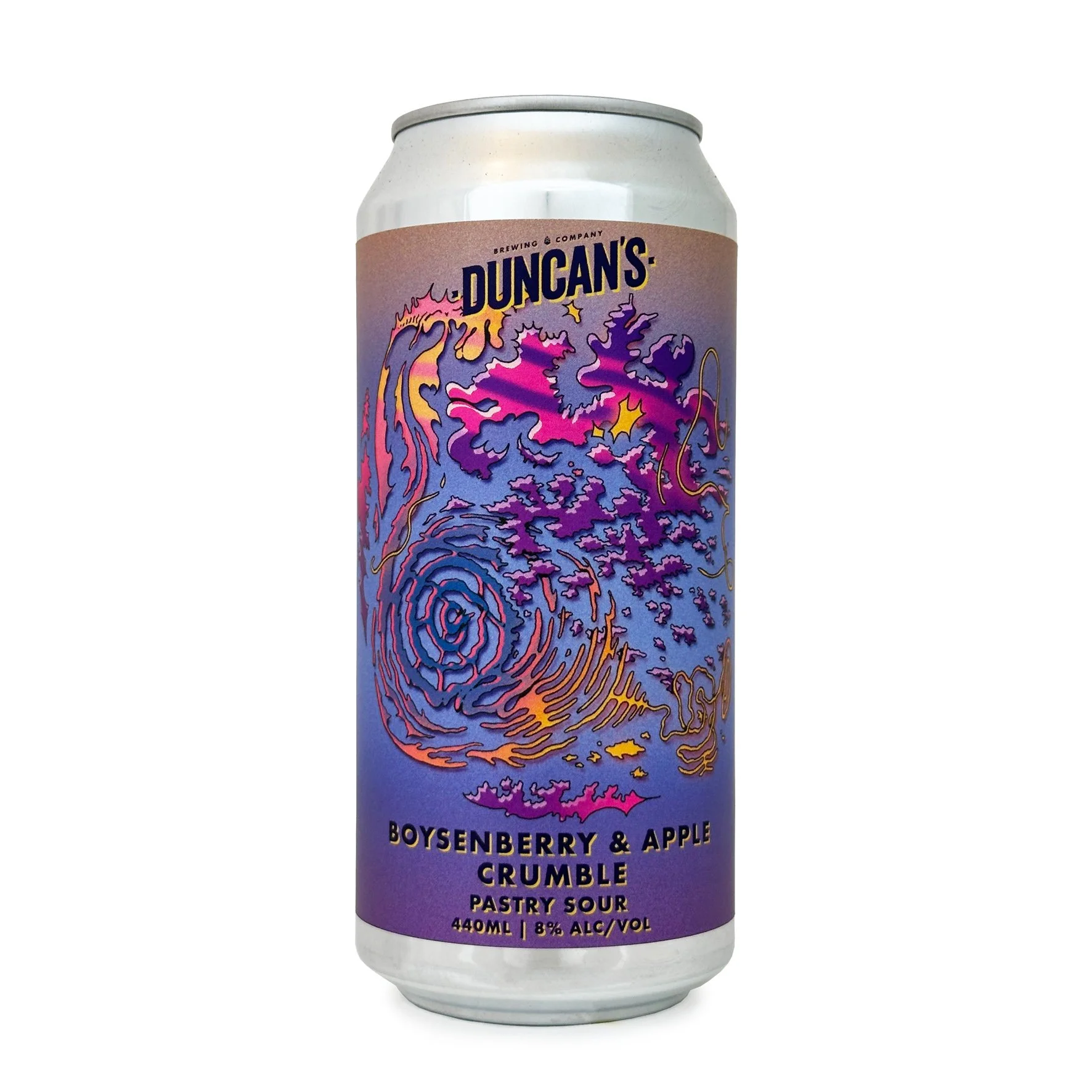 Boysenberry & Apple Crumble*, Pastry Sour, Single 440ml