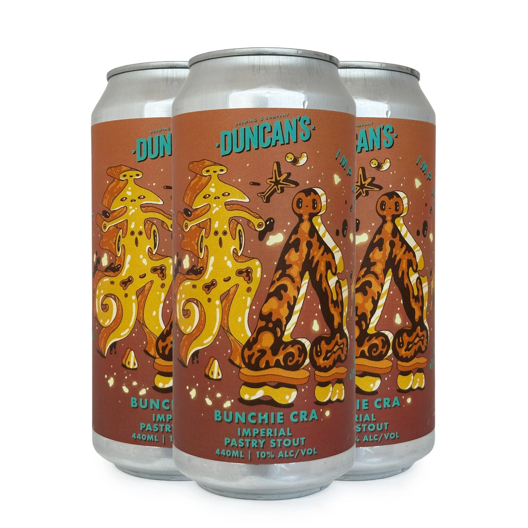 Bunchie Cra*, Imperial Pastry Stout, 4 Pack 440ml