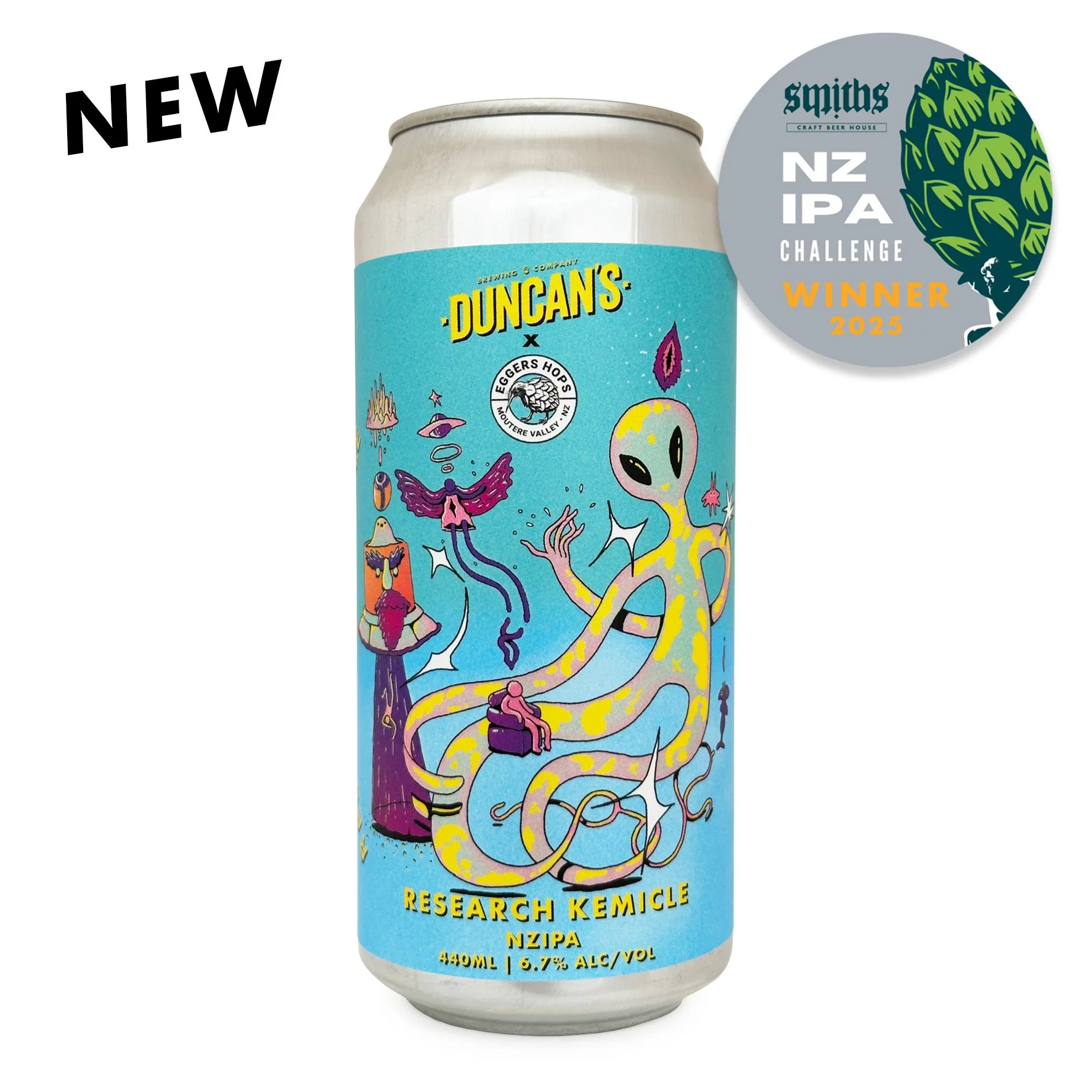 Research Kemicle, NZIPA, Single 440ml
