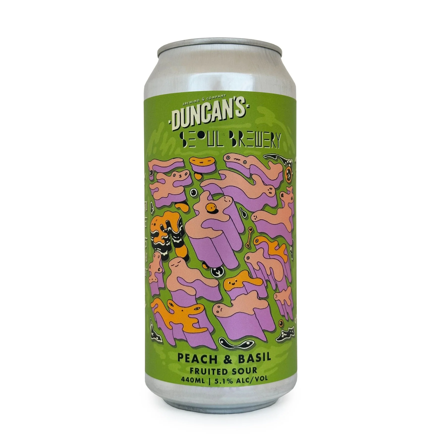 Peach & Basil 복숭아 바질, Fruited Sour, Single 440ml