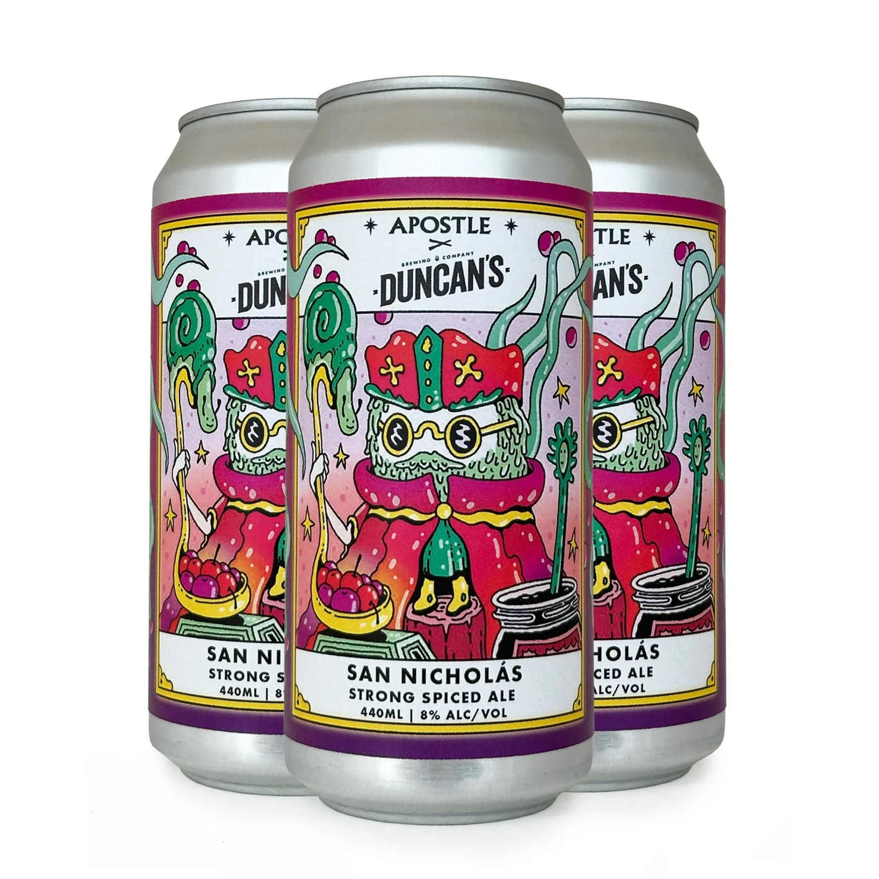 San Nicholás, Strong Spiced Ale, 4 Pack 440ml