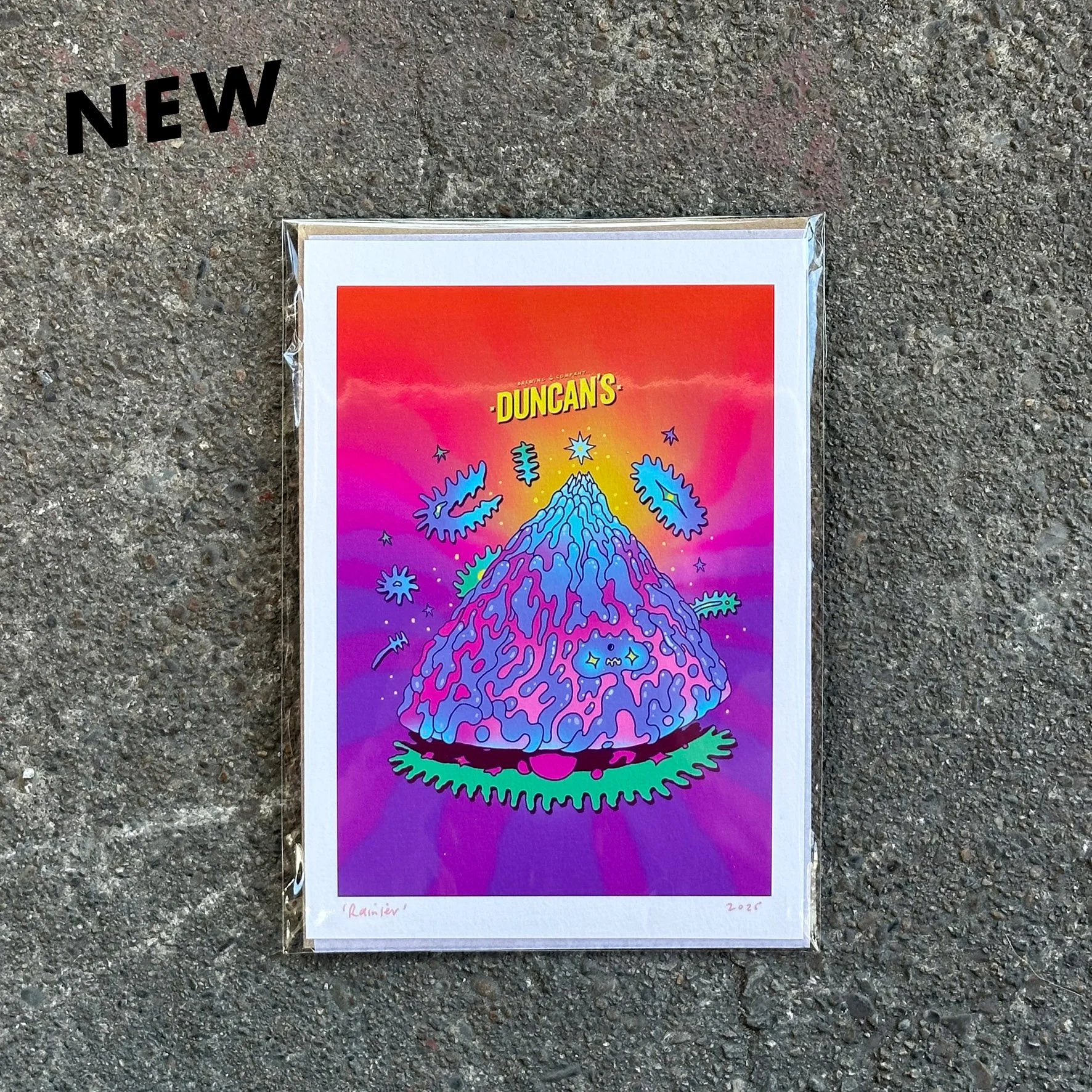 Art Print A5 | Rainier