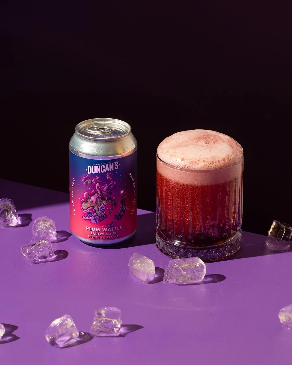 Plum Waffle, Pastry Sour, Single 330ml