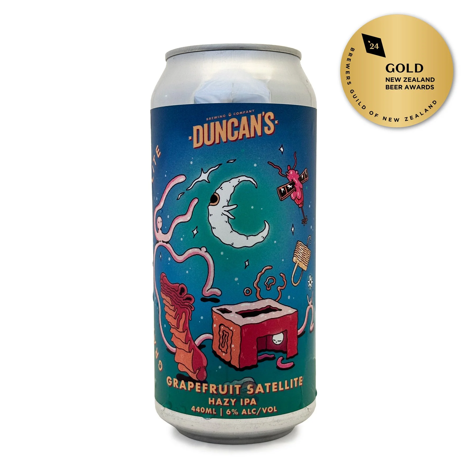 Grapefruit Satellite, Hazy IPA, Single 440ml