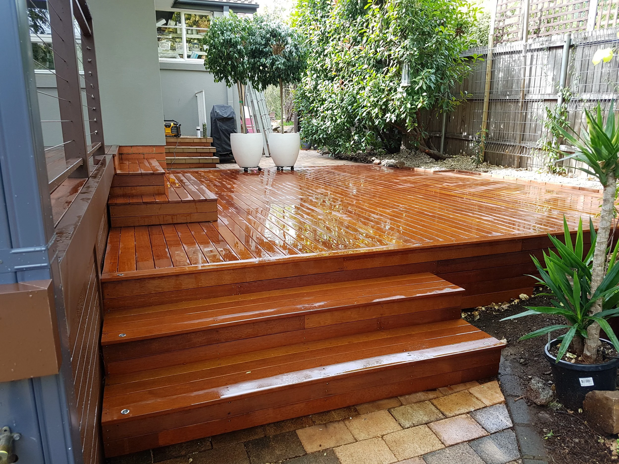 Merbau Deck