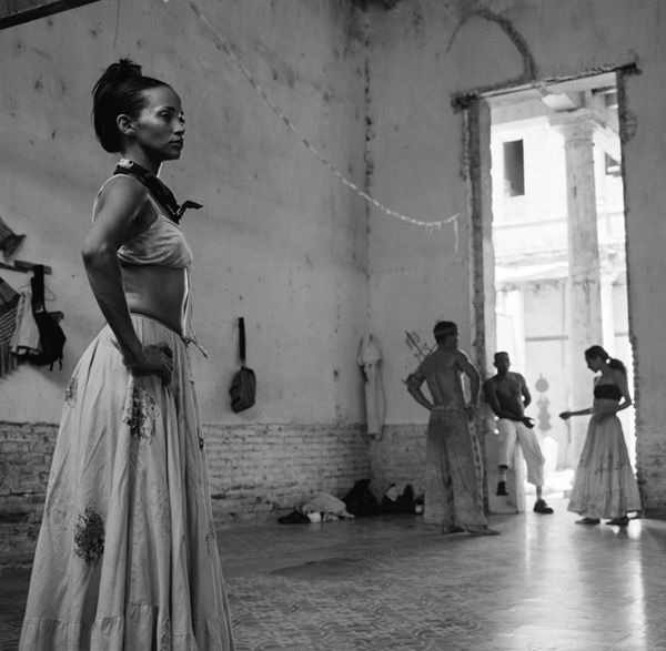 Folkloric Dancers in Rehersal, Las Romarias de Mayo, Holguin 2003