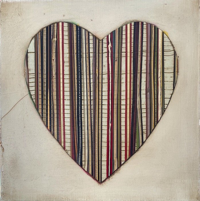 Striped Heart