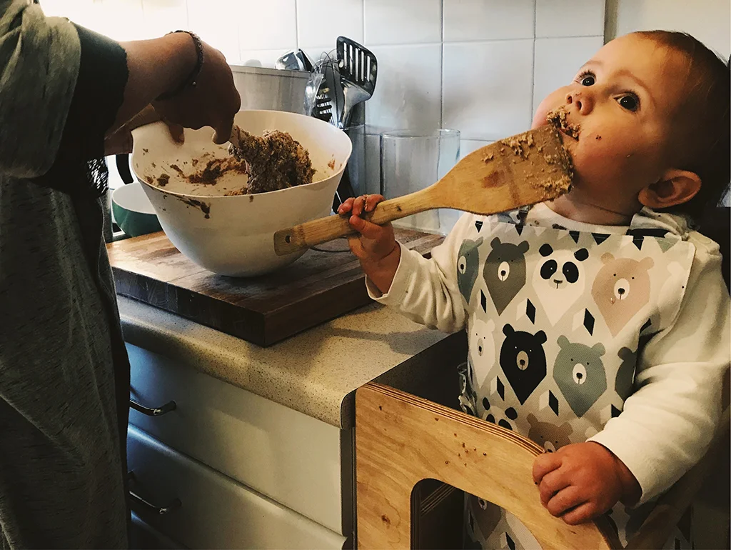 Wintery Wildplay & Banana Toffee Muffins