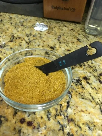 That is a lot of spices. And they make this dish so deep and rich and...oh my goodness. It just feels so good to eat it.