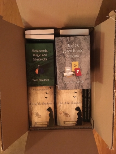 My little babies, all boxed up and ready to go meet a wider world!