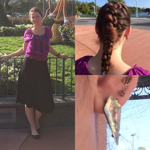 Day 4 - Elsa (coronation outfit). We spent this day split between Hollywood Studios and Disney Springs. All I am going to say about this is Star Wars and T-Rex Restaurant makes for a happy pair of friends, indeed!