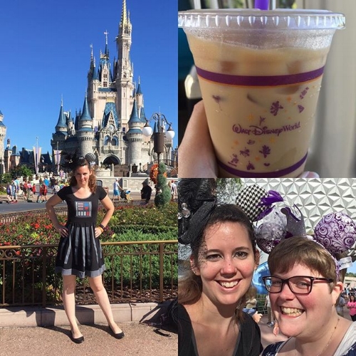 Day 5 - Darth Vader in the Magic Kingdom with fabulous mouse ears. Unconventional? Yes. Do I care. Not at all. :-)