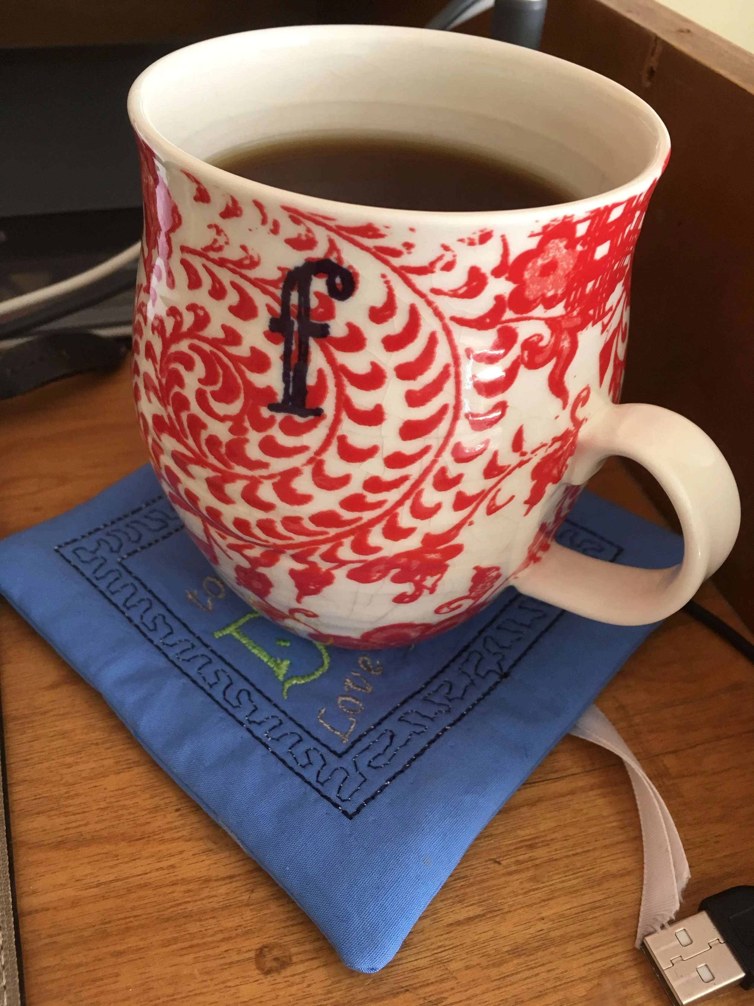 Currently drinking: Honeybush tea because that totally sounds like something a pegasus would drink.