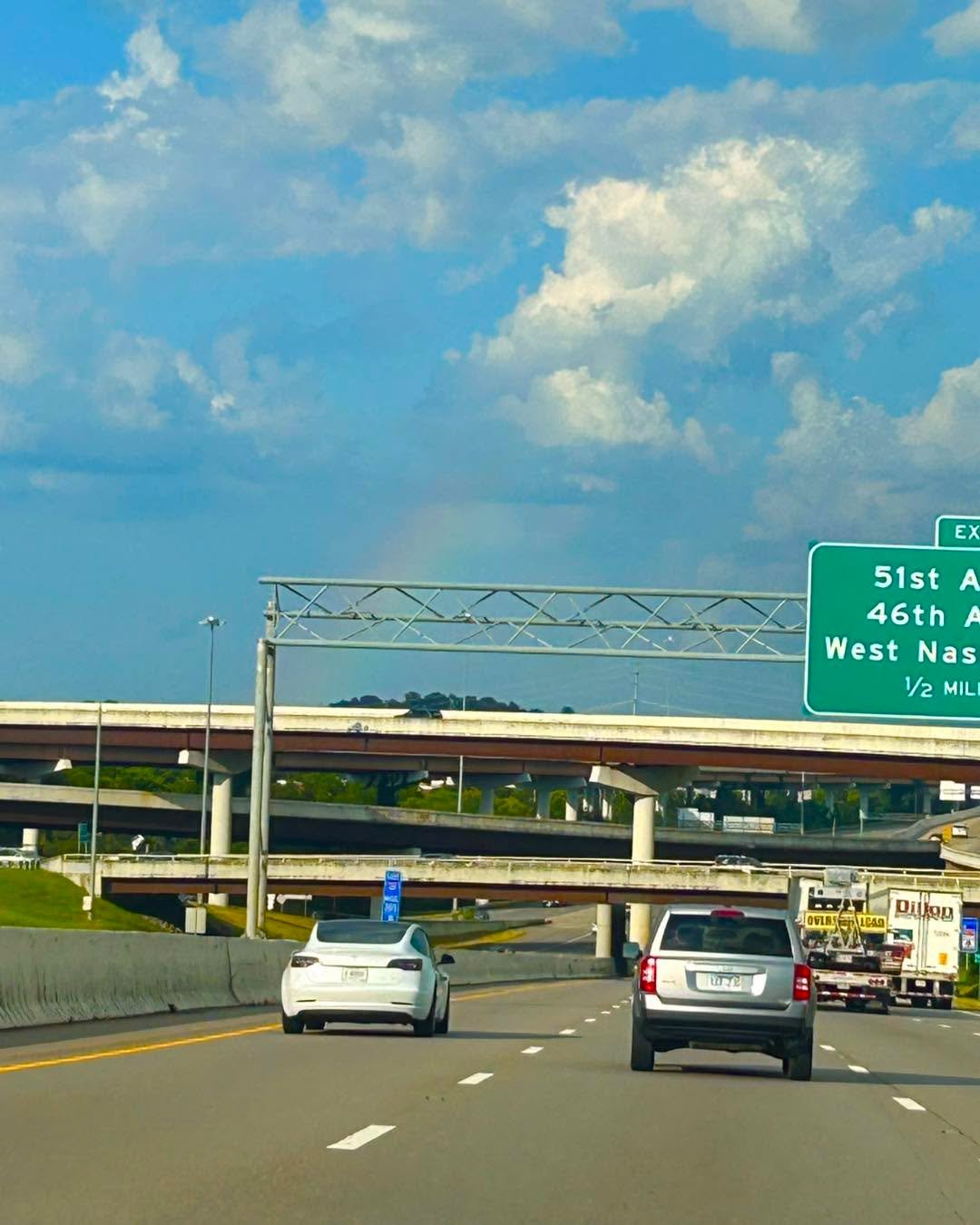 Pride skies in Nashville tonight.
