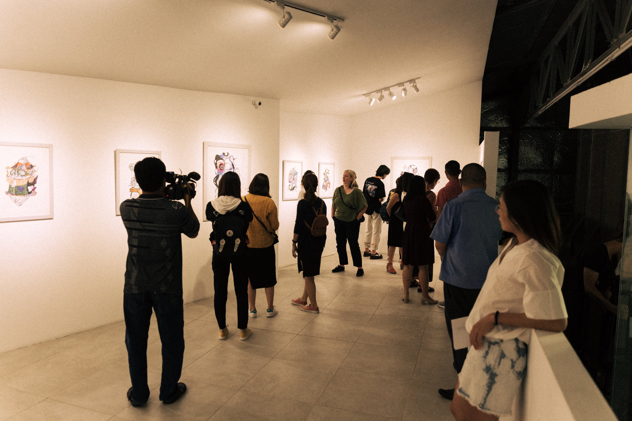  Reception of ‘lamina | ink’ on September 28th, 2018 at The Factory Contemporary Arts Centre 