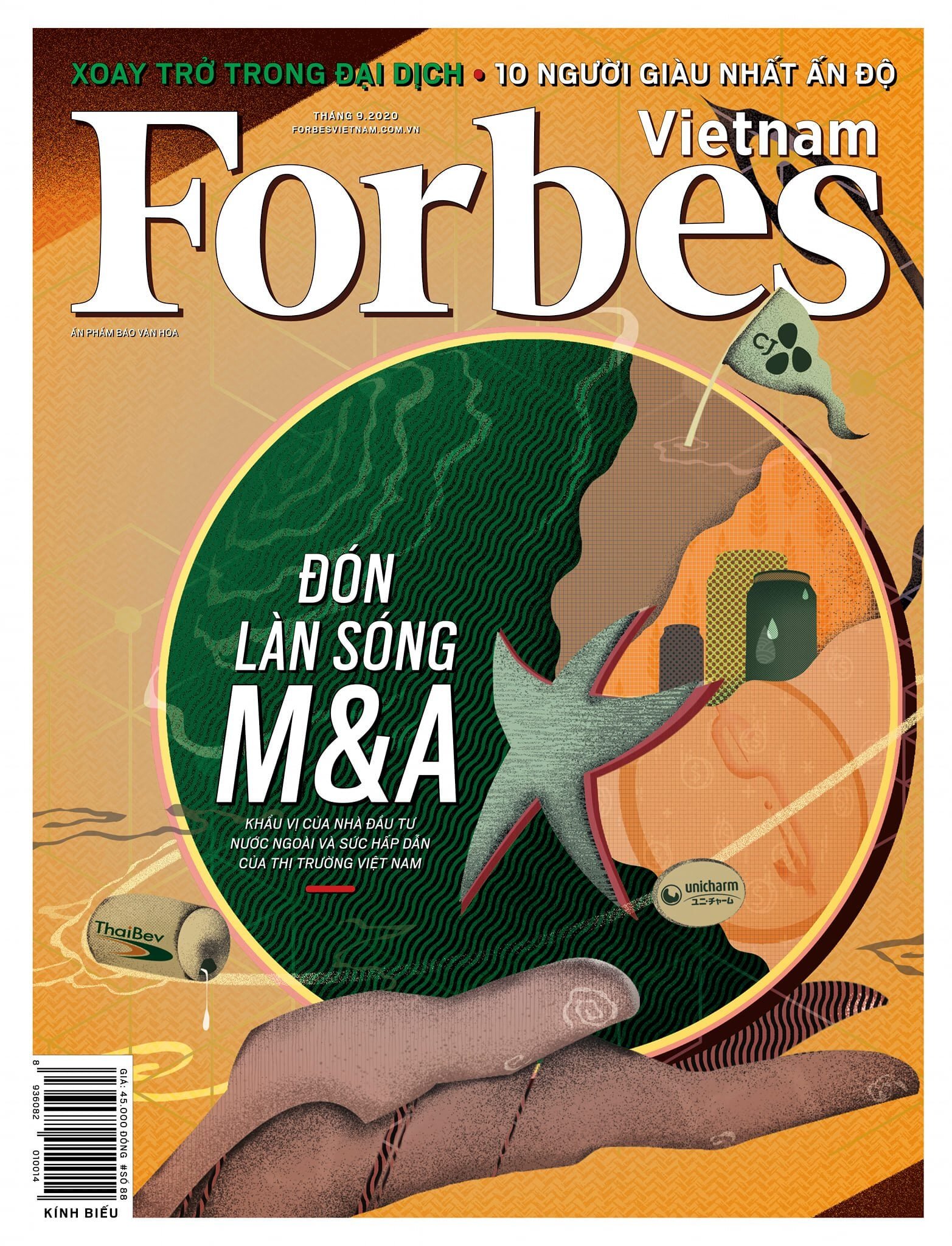 Forbes Vietnam Cover September 2020 Issue