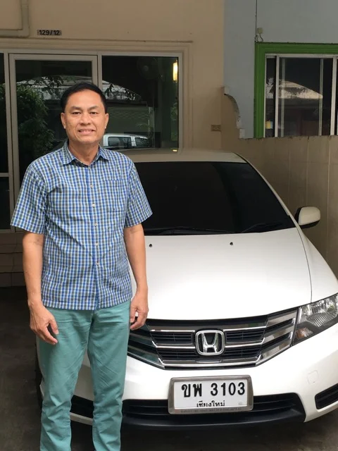 Wanchana and the company car