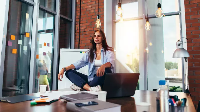 'Well-washing' conveniently shifts the burden of wellbeing from the employer causing stress to the employee © iStock