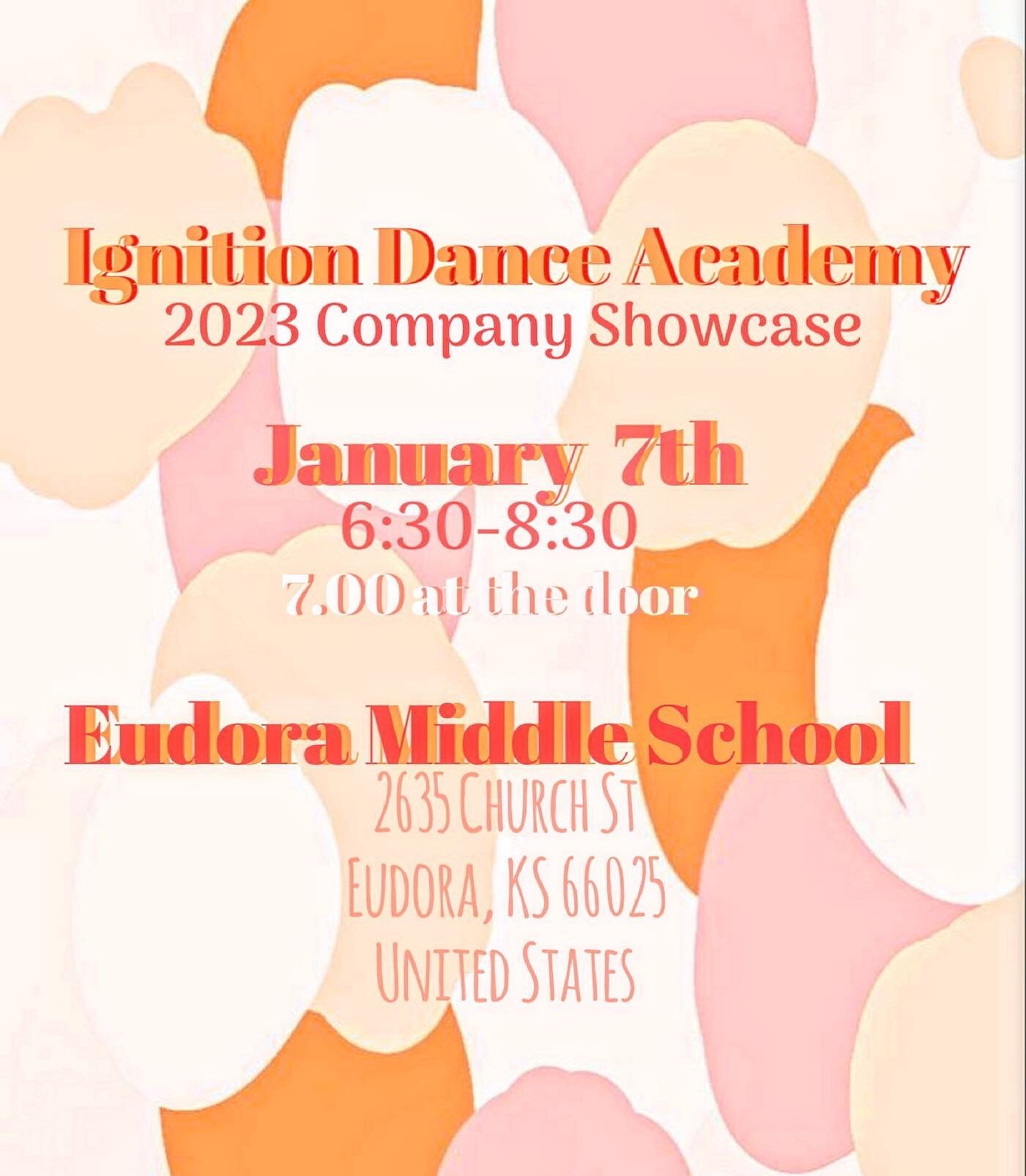 Ignition Dance Academy&rsquo;s 2023 Company Showcase!! We are only one month away! We have been working so hard preparing for this season and you don&rsquo;t want to miss it💛