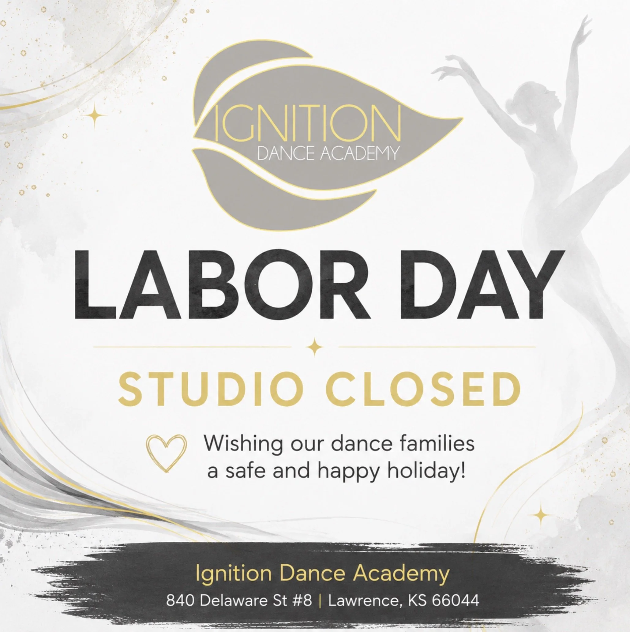 Labor Day | Studio Closed