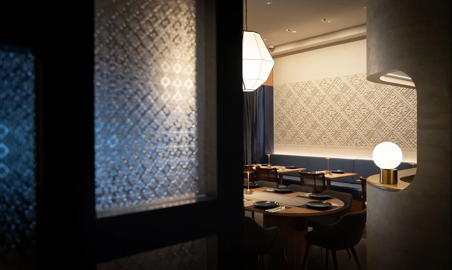 Through Thai patterned glass and amber light, a quiet glimpse into Sawadee unfolds where Sabai motifs glow.  Laughter, lemongrass and stories intertwine, whispering stories of elegance and heritage untold.

Available for private events and intimate c