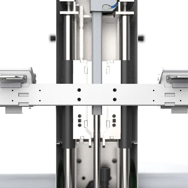 Mechanism for a 600kg hospital  bed lifter.