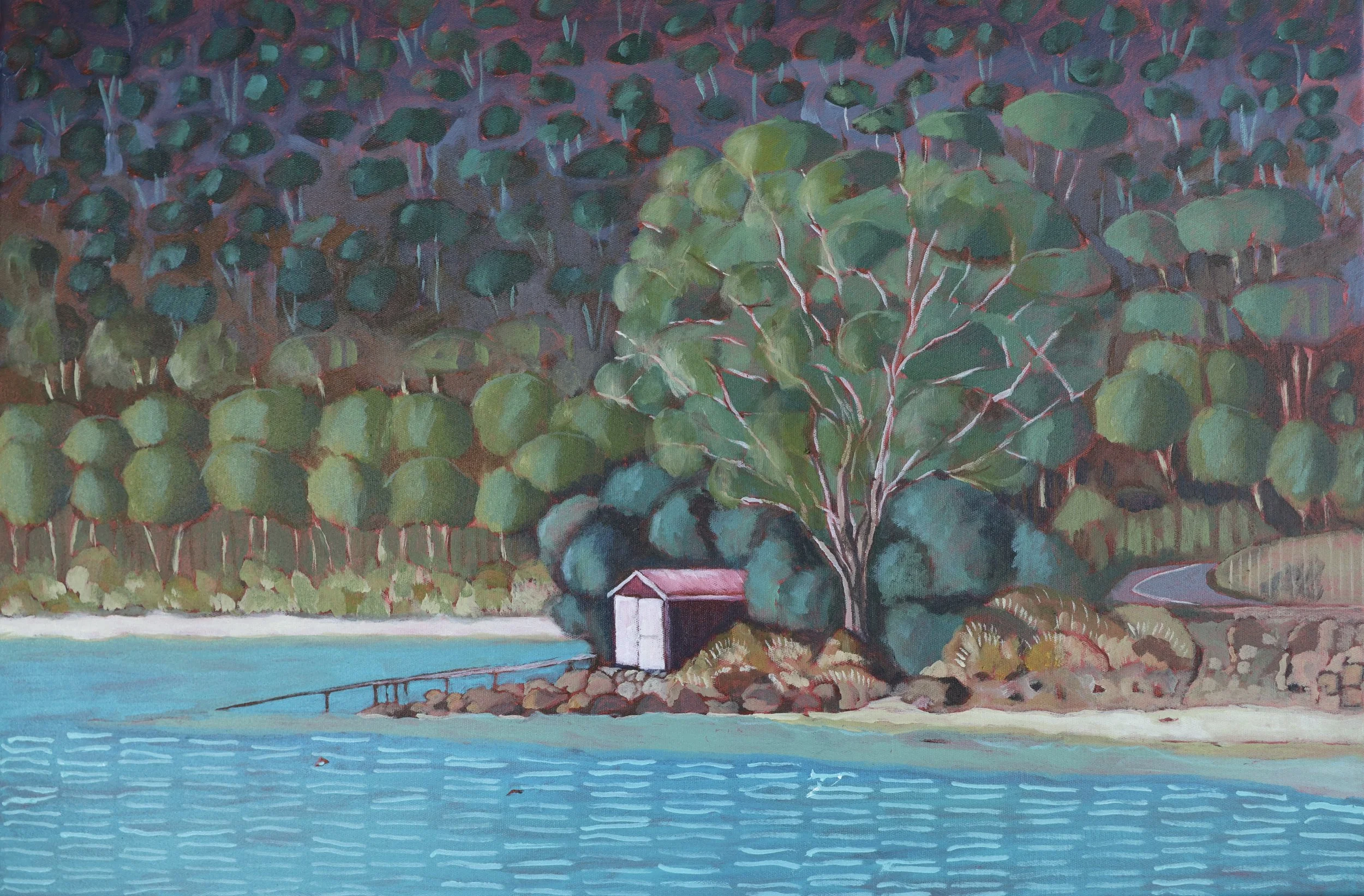 A PAUSE AT THE JETTY