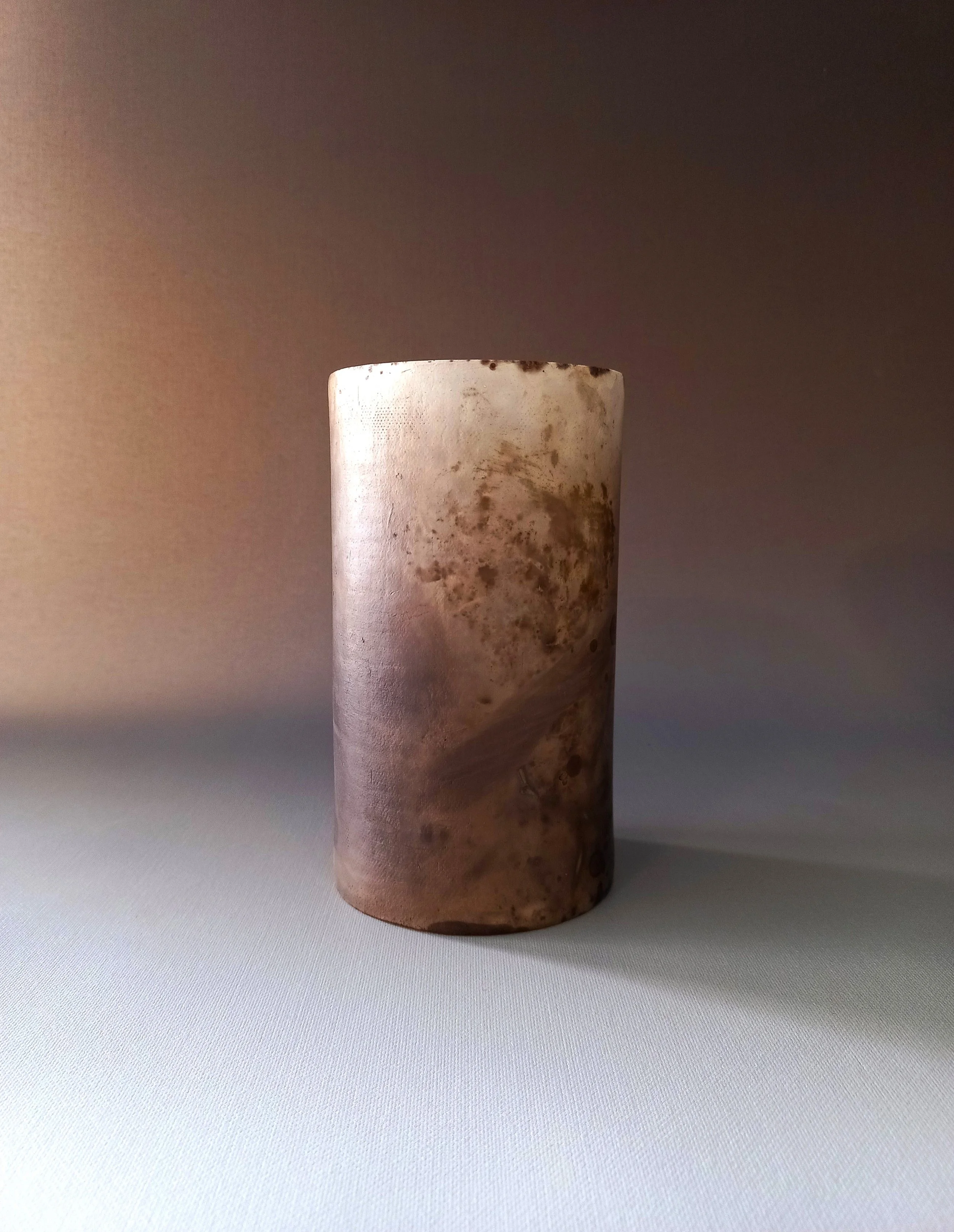 Handbuilt stoneware cylinder 2 other view.jpg