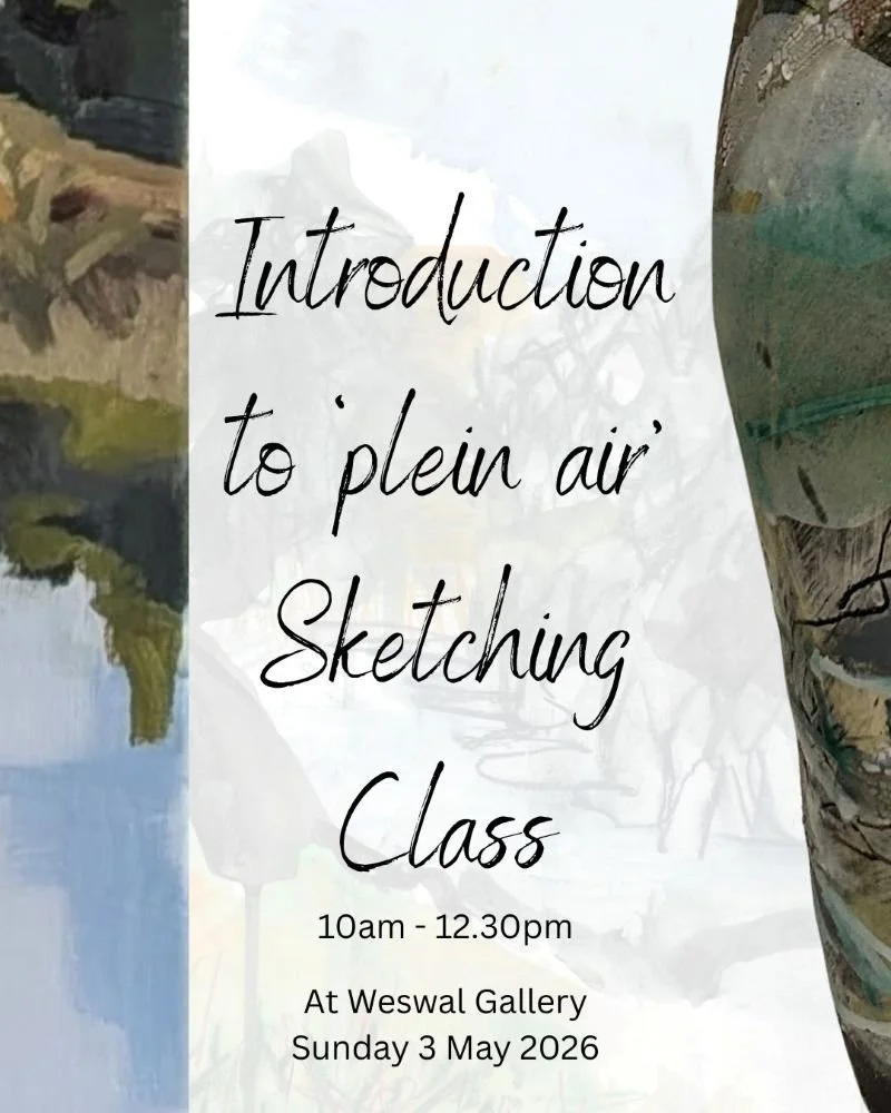 INTRODUCTION TO 'PLEIN AIR' SKETCHING CLASS 