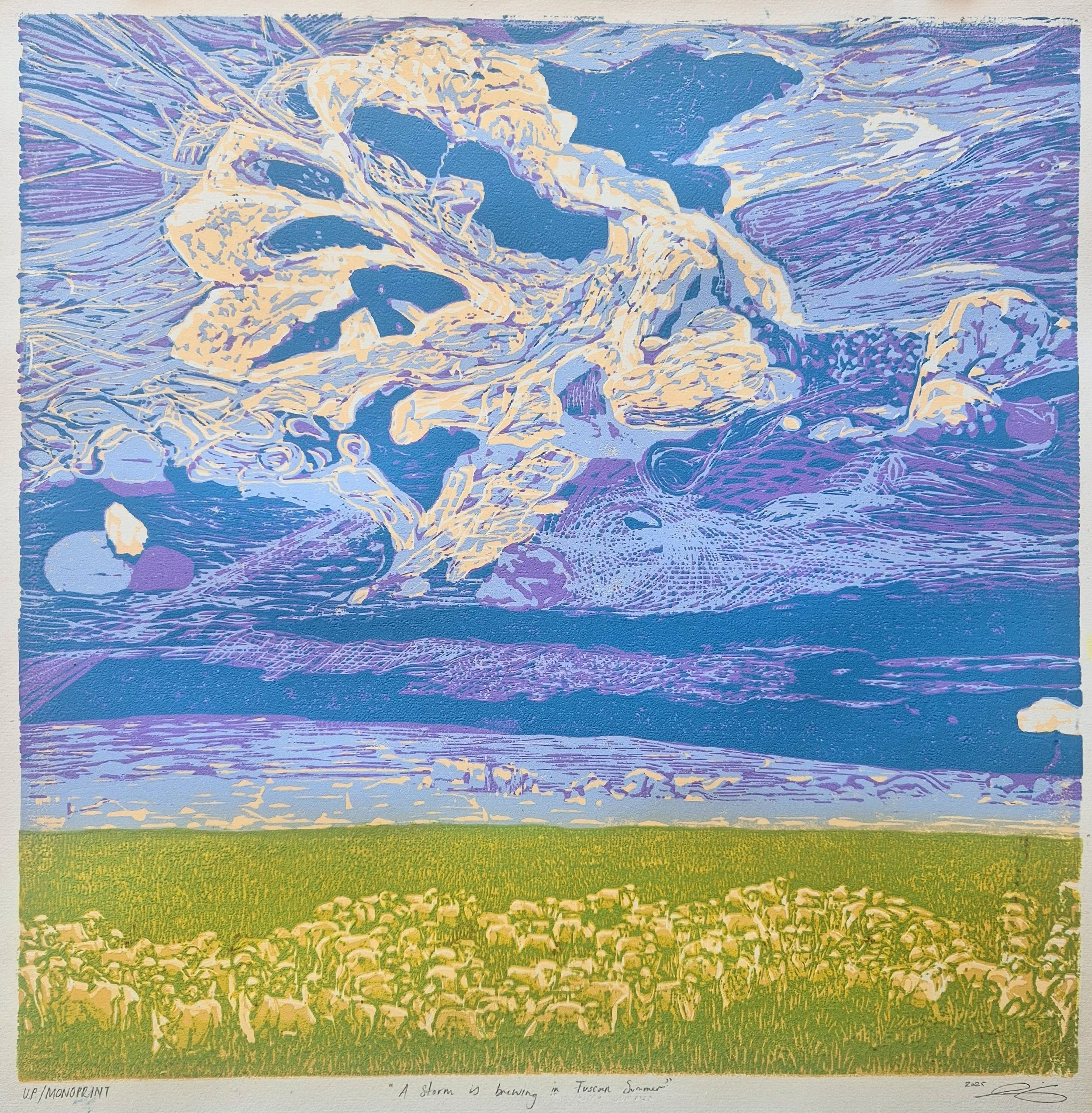 A Storm is Brewing in Tuscan Summer