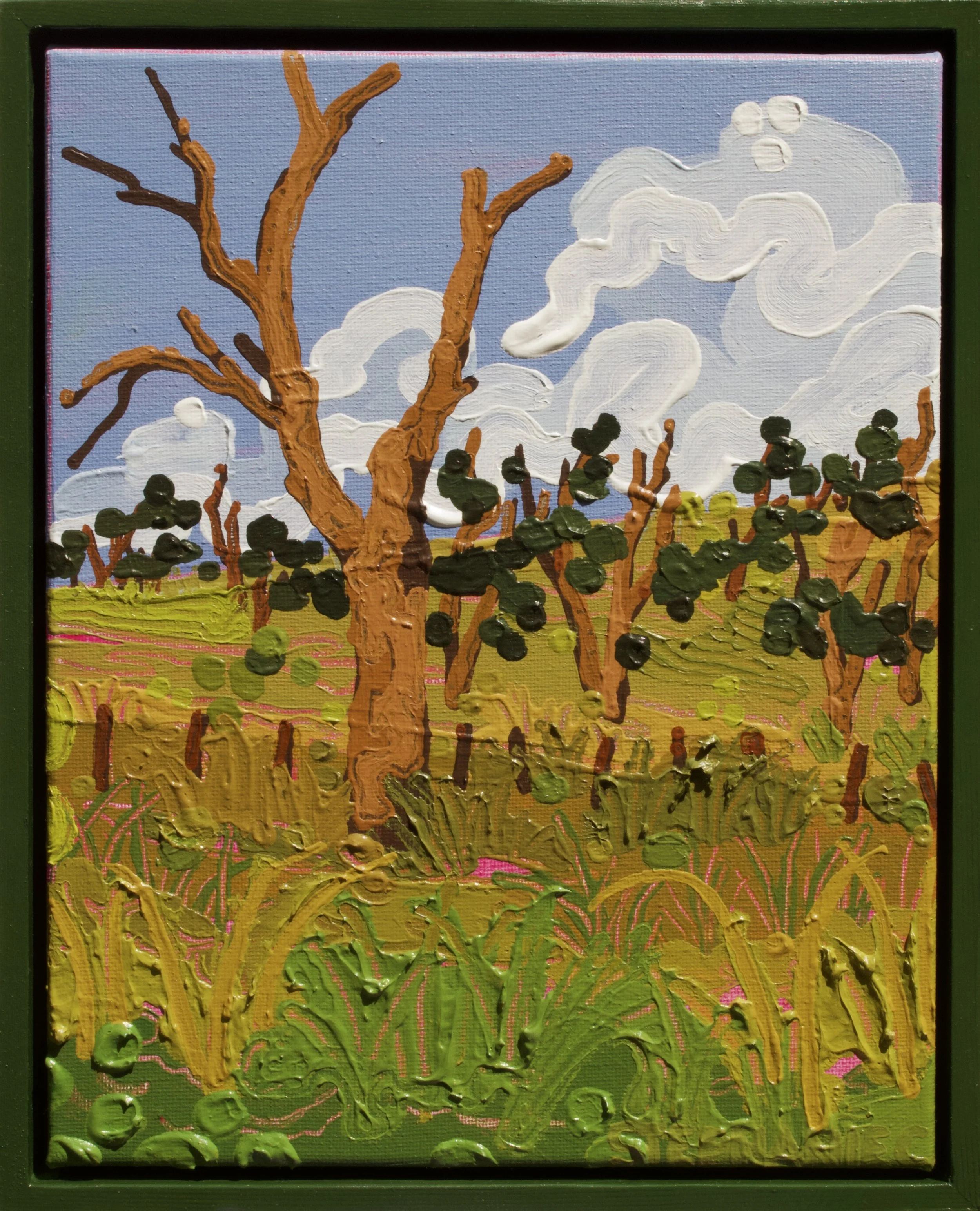 Blue Above the Fenceline